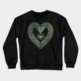 Wonderful elegant celtic heart Crewneck Sweatshirt